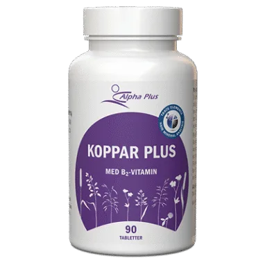 Alpha Plus Koppar Plus 90 tabletter
