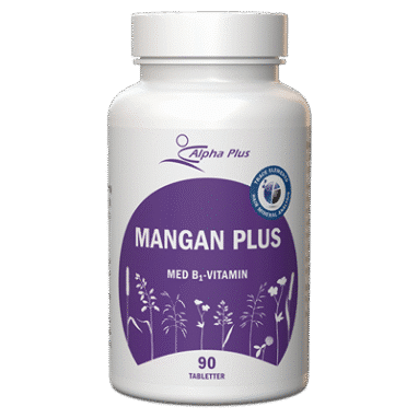 mangan plus hårmineralanalysprodukt