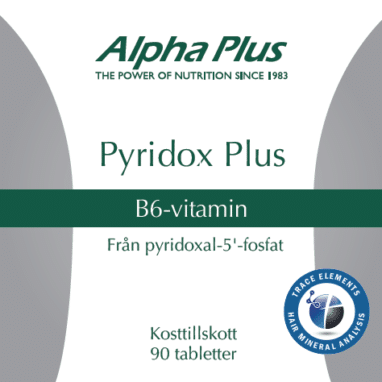 Innehåll, ingredienser och dosering för Pyridox Plus