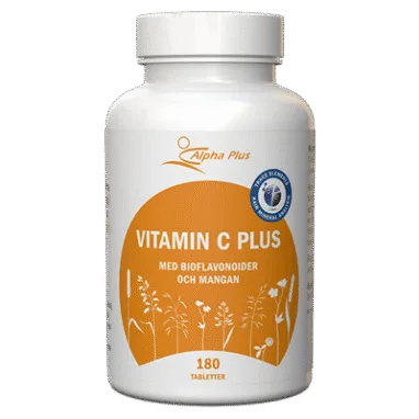 Alpha Plus Vitamin C Plus 180 tabletter