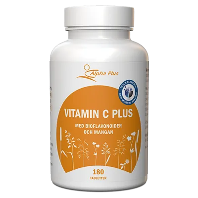Alpha Plus Vitamin C Plus 180 tabletter
