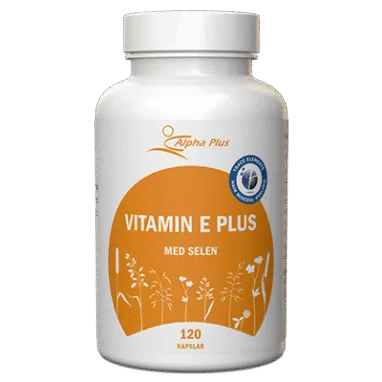 Alpha Plus Vitamin E Plus 120 kapslar