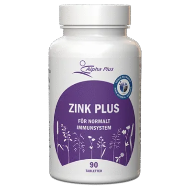 Alpha Plus Zink Plus 90 tabletter