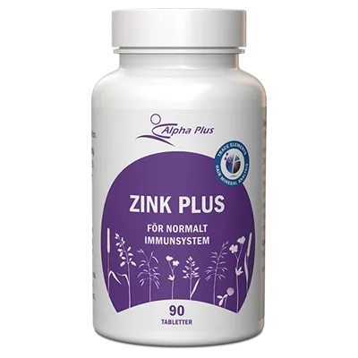 Alpha Plus Zink Plus 90 tabletter