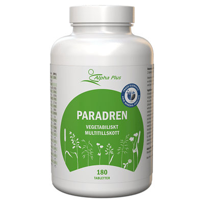 Alpha Plus Paradren 180 tabletter