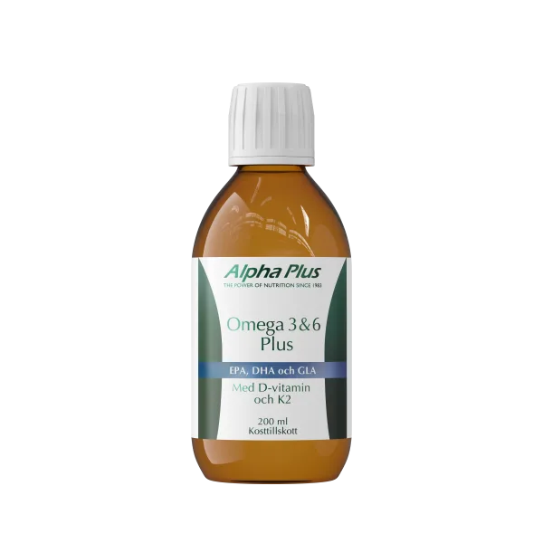 Omega 3 & 6 plus