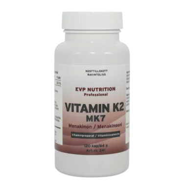 EVP Nutrition Vitamin K2 MK7 120 kapslar