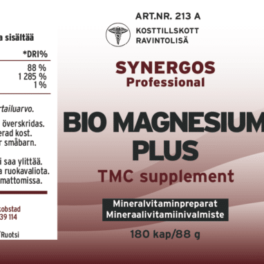 Innehåll, ingredienser och dosering för Bio Magnesium Plus