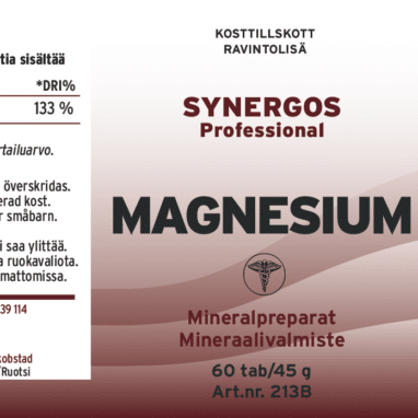 Innehåll, ingredienser och dosering för Magnesium