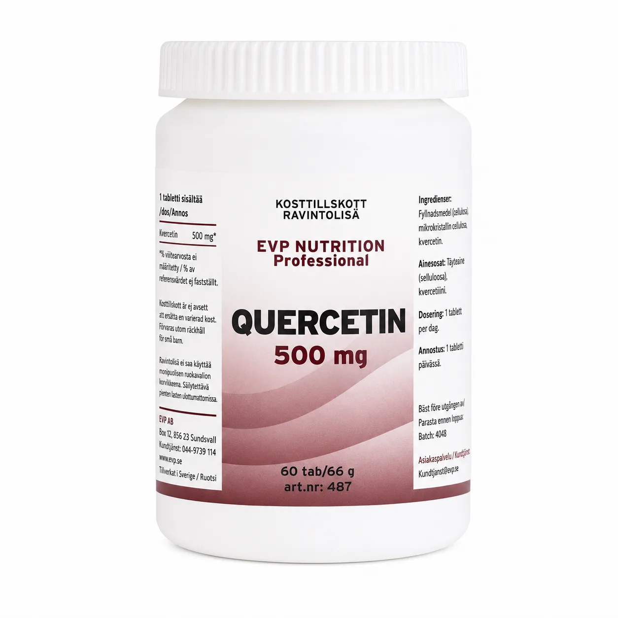 EVP Nutrition Quercetin 60 tabletter