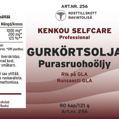 Innehåll, ingredienser och dosering för Gurkörtsolja