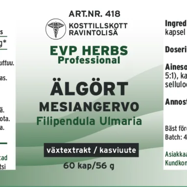 Innehåll, ingredienser och dosering för Älgört