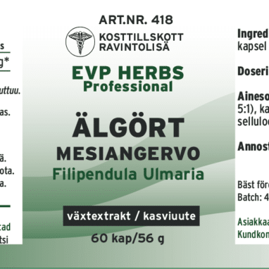 Innehåll, ingredienser och dosering för Älgört