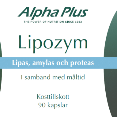 Innehåll, ingredienser och dosering för Lipozym