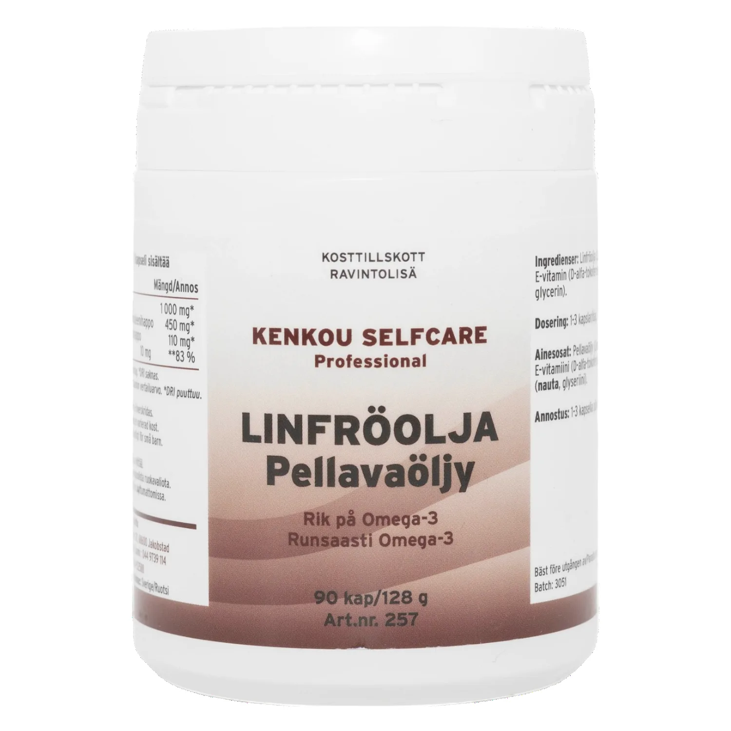 Linfröolja