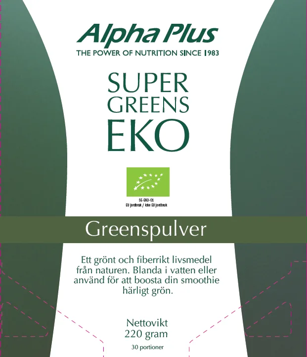 Super Greens EKO bild
