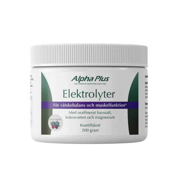 Elektrolyter skogsbär